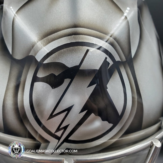 Dwayne Roloson Signed Goalie Mask Tribute 2010-11 Tampa Bay Lightning V1  Signature Edition Autographed