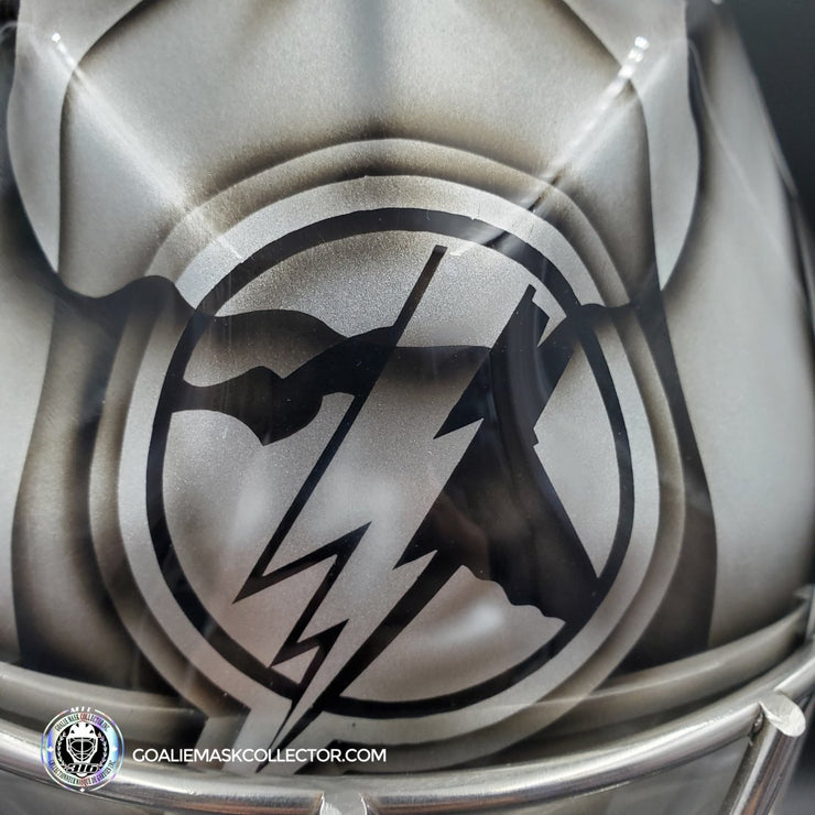 Dwayne Roloson Signed Goalie Mask Tribute 2010-11 Tampa Bay Lightning V1  Signature Edition Autographed