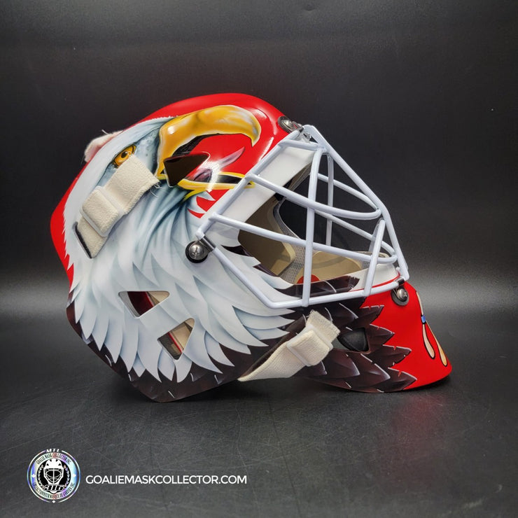 Ed Belfour Signed Goalie Mask Chicago Complex Autographed Signature Edition