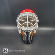Ed Belfour Signed Goalie Mask Chicago Eagle Claw Signature Edition Autographed  