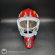 Ed Belfour Signed Goalie Mask V2 Chicago Complex MATTE Finish Autographed Signature Edition