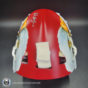 Ed Belfour Signed Goalie Mask V2 Chicago Complex MATTE Finish Autographed Signature Edition