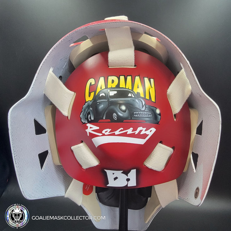 Ed Belfour Signed Goalie Mask V2 Chicago Complex MATTE Finish Autographed Signature Edition