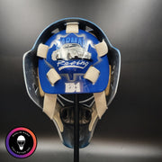 Ed Belfour Signed Goalie Mask Toronto Blue V1 Signature Edition Autographed Tribute