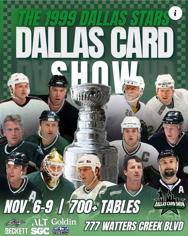 Upcoming Signing: Ed Belfour Signed Goalie Mask Tribute + The 1999 DALLAS STARS STANLEY CUP WINNING TEAM Signature Edition Autographed- November 2025