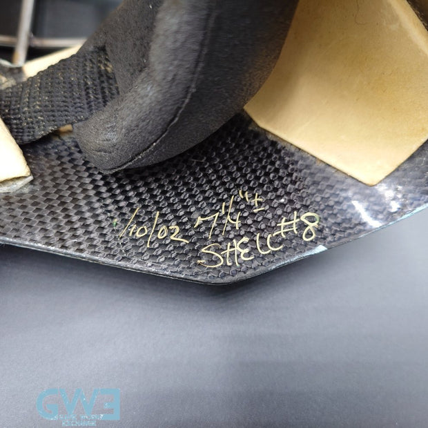 Evgeni Nabokov Goalie Mask Game Worn 2002-03 San Jose Sharks by Miska and Warwick Photo-Matched  AS-03404