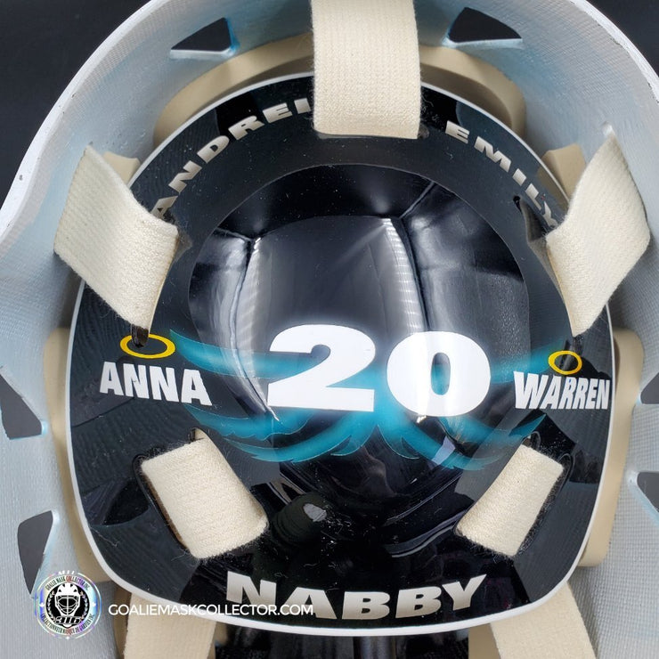 Evgeni Nabokov Goalie Mask Unsigned San Jose Tribute