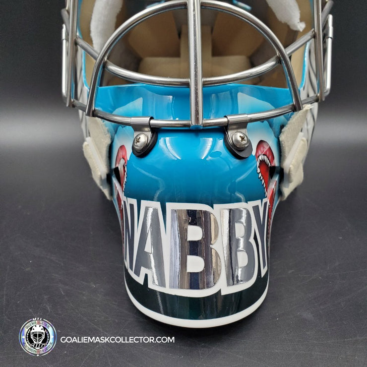 Evgeni Nabokov Goalie Mask Unsigned San Jose Tribute