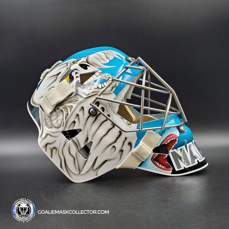 Evgeni Nabokov Goalie Mask Unsigned San Jose Tribute