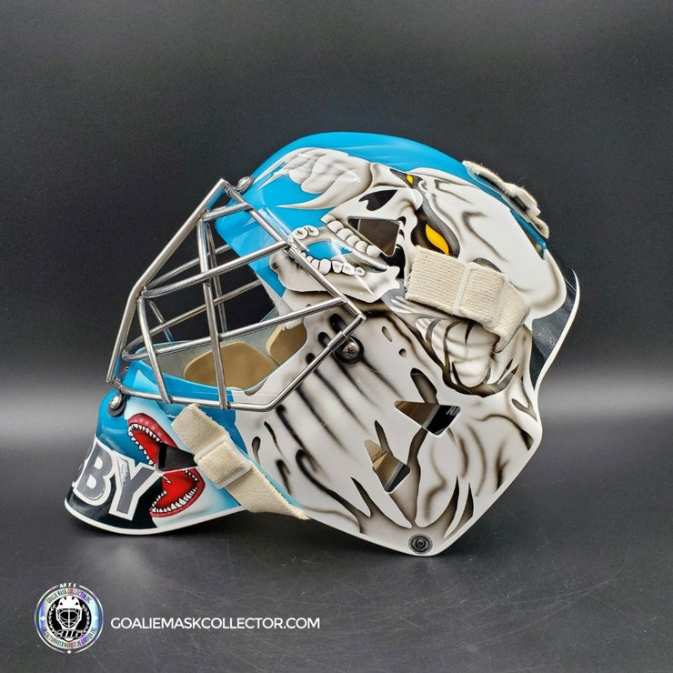Evgeni Nabokov Goalie Mask Unsigned San Jose Tribute