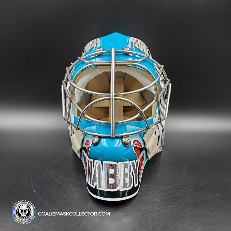 Evgeni Nabokov Goalie Mask Unsigned San Jose Tribute
