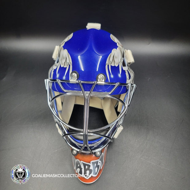 Evgeni Nabokov Signed Goalie Mask New York Signature Edition Autographed Tribute