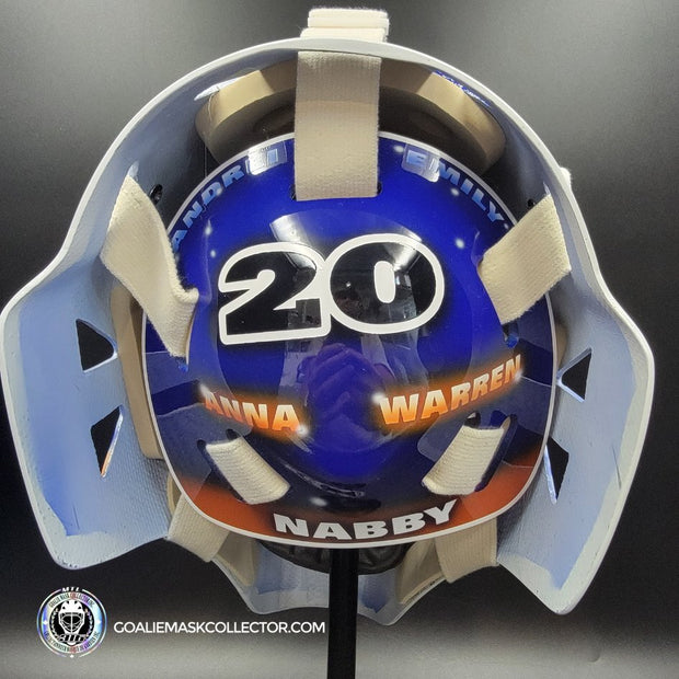 Evgeni Nabokov Signed Goalie Mask New York Signature Edition Autographed Tribute