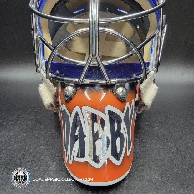 Evgeni Nabokov Signed Goalie Mask New York Signature Edition Autographed Tribute