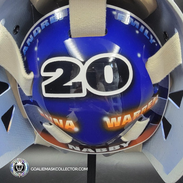Evgeni Nabokov Signed Goalie Mask New York Signature Edition Autographed Tribute