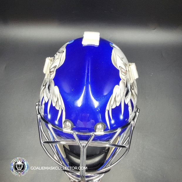 Evgeni Nabokov Signed Goalie Mask New York Signature Edition Autographed Tribute