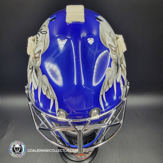 Evgeni Nabokov Signed Goalie Mask New York Signature Edition Autographed Tribute