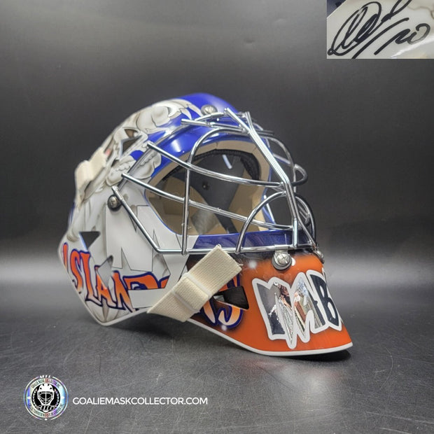 Evgeni Nabokov Signed Goalie Mask New York Signature Edition Autographed Tribute