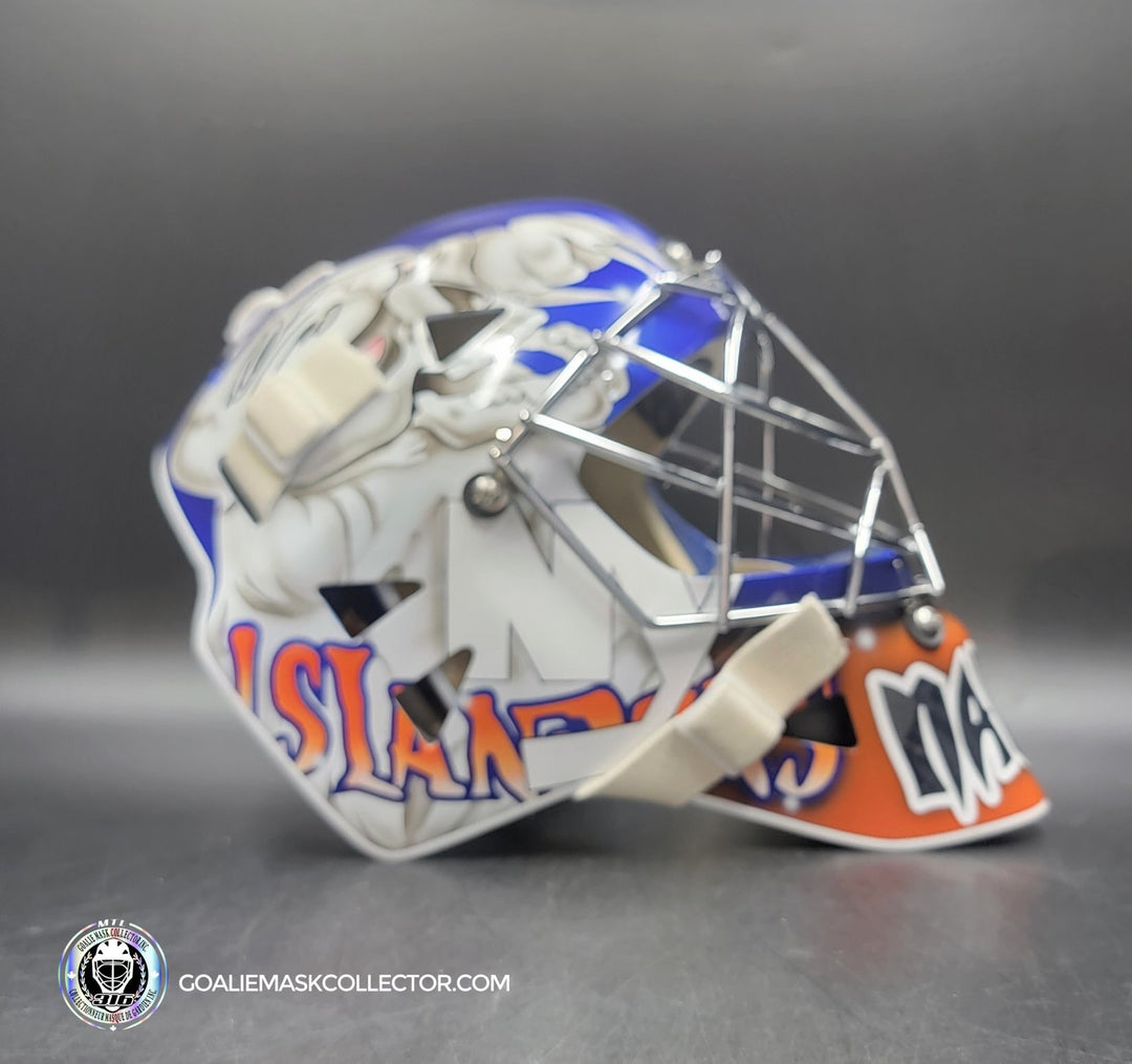 Evgeni Nabokov Signed Goalie Mask New York Signature Edition