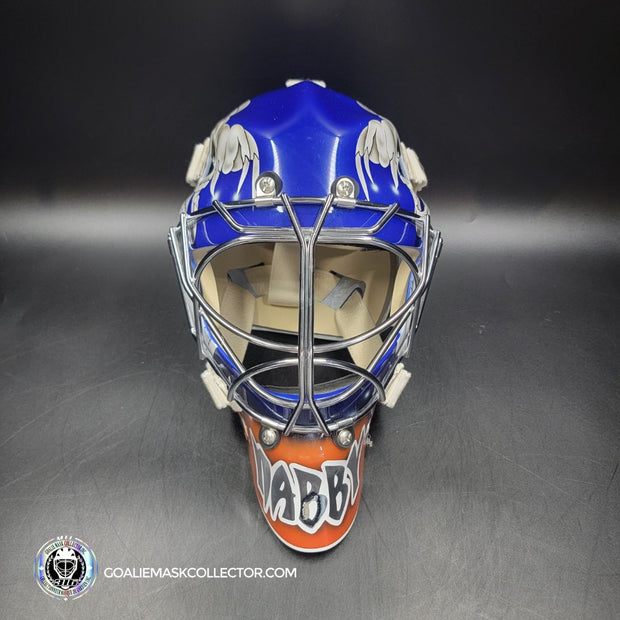 Evgeni Nabokov Signed Goalie Mask New York Signature Edition Autographed Tribute