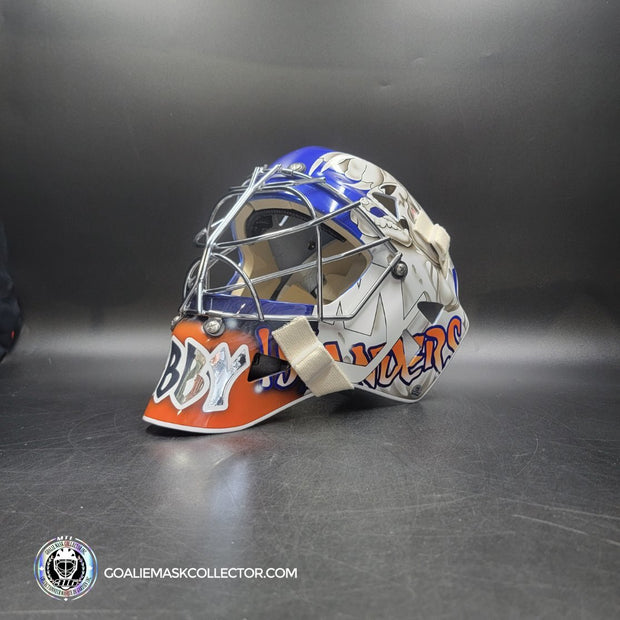 Evgeni Nabokov Signed Goalie Mask New York Signature Edition Autographed Tribute