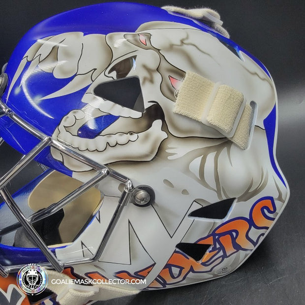 Evgeni Nabokov Signed Goalie Mask New York Signature Edition Autographed Tribute