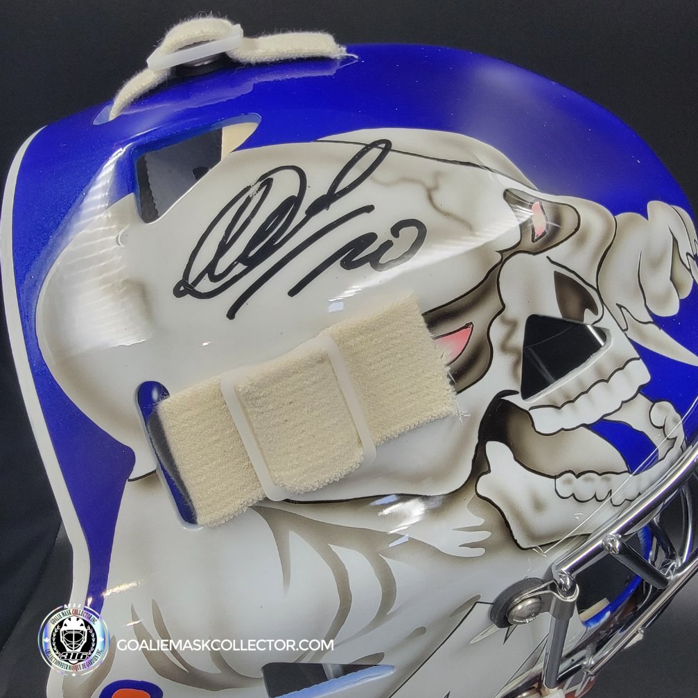 Evgeni Nabokov Signed Goalie Mask New York Signature Edition