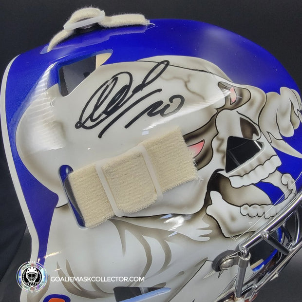 Evgeni Nabokov Signed Goalie Mask New York Signature Edition Autographed Tribute