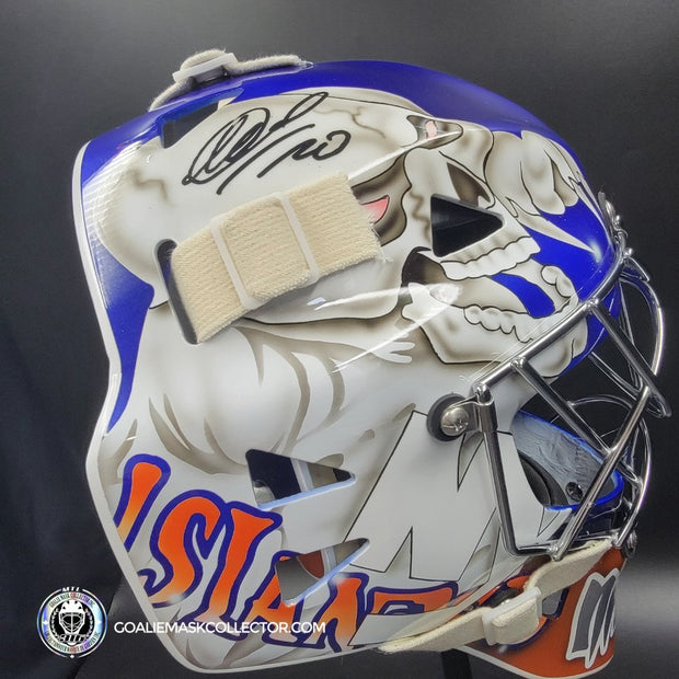Evgeni Nabokov Signed Goalie Mask New York Signature Edition Autographed Tribute