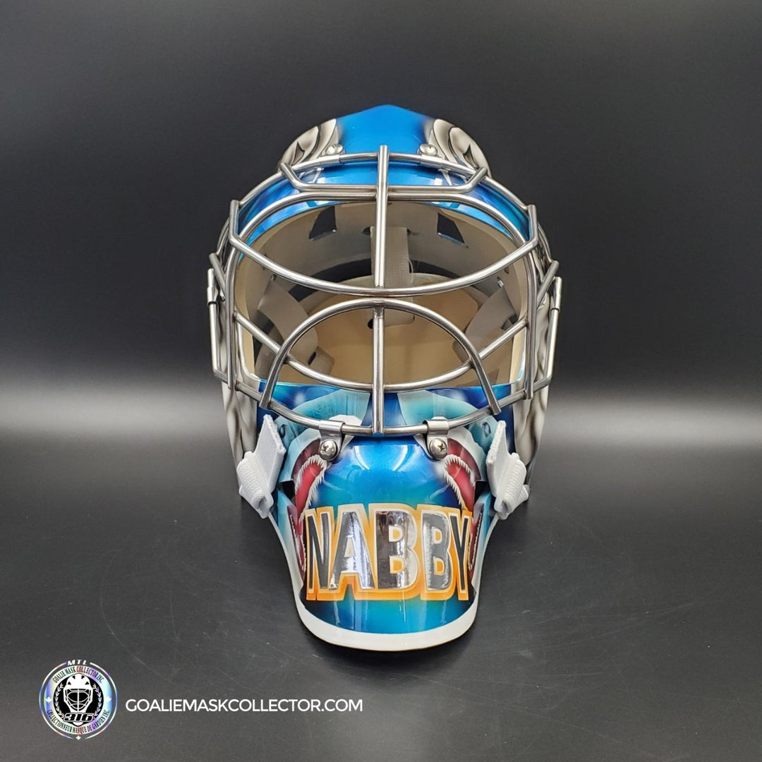 Evgeni Nabokov Signed Goalie Mask San Jose AS Edition Autographed