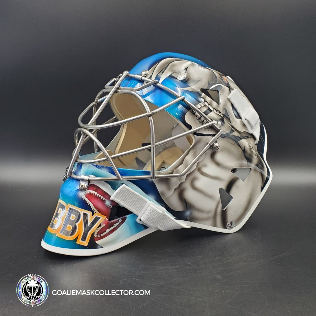 Evgeni Nabokov Signed Goalie Mask San Jose AS Edition Autographed
