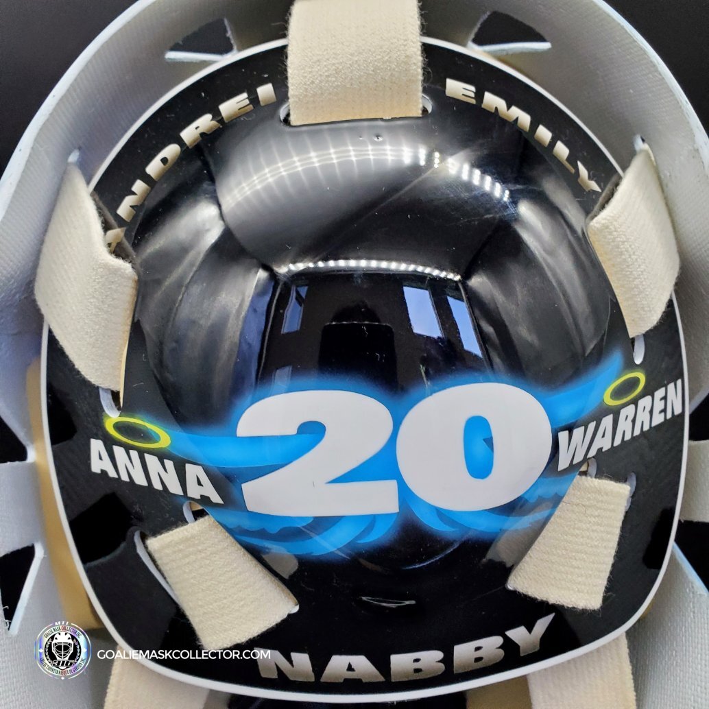 Evgeni Nabokov Signed Goalie Mask San Jose Signature Edition