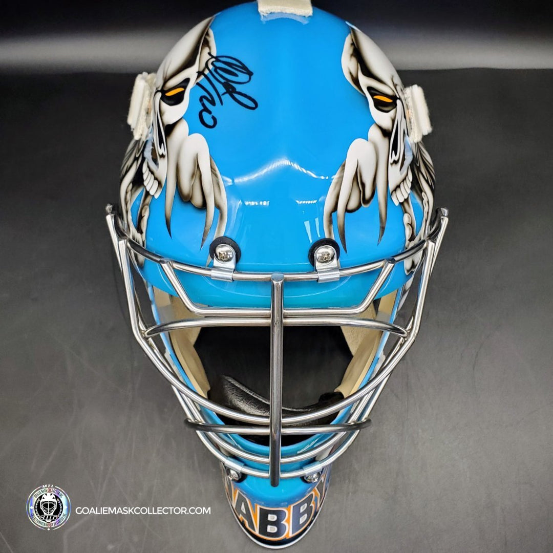 Evgeni Nabokov Signed Goalie Mask San Jose Signature Edition