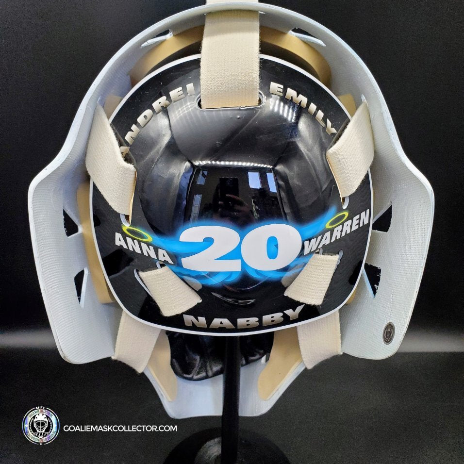 Evgeni Nabokov Signed Goalie Mask San Jose Signature Edition