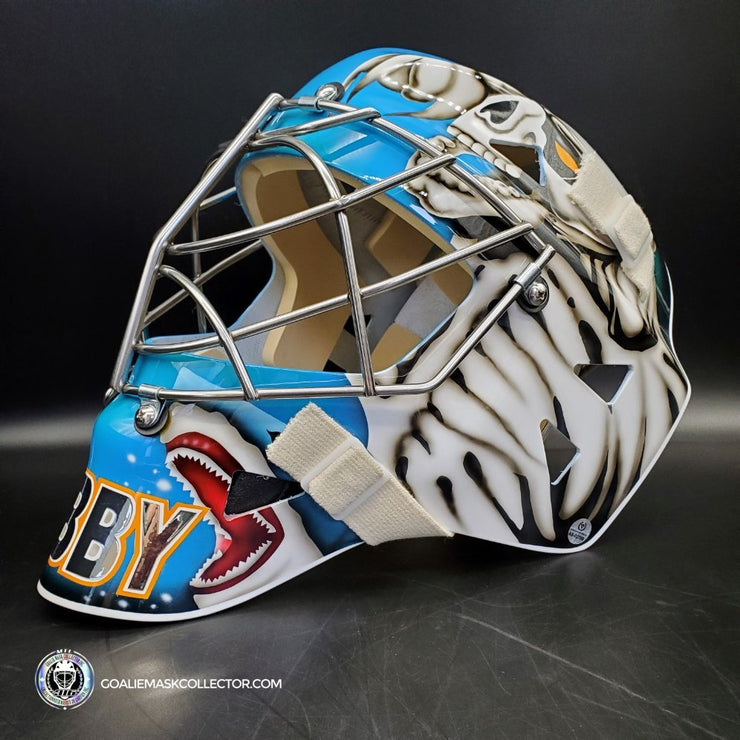 Evgeni Nabokov Signed San Jose Sharks Mini Helmet - COA JSA - Memorabilia  Expert