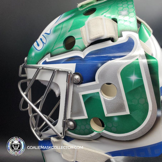 Frederik Andersen Goalie Mask Unsigned Hartford Whalers Tribute