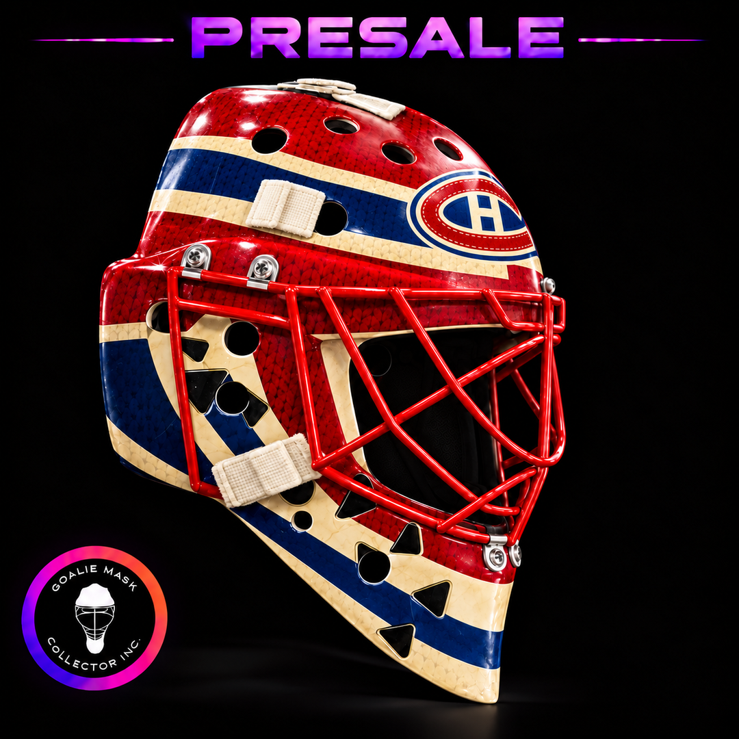Jakub Dobes 2027 Montreal Heritage tribute goalie mask presale