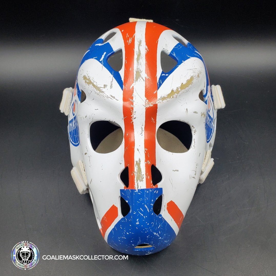 Grant Fuhr Goalie Mask Unsigned Vintage 1983-1987 Edmonton