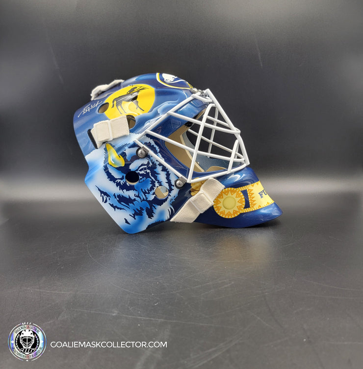 Grant Fuhr Signed Goalie Mask Buffalo Classic V1 Autographed Signature Edition