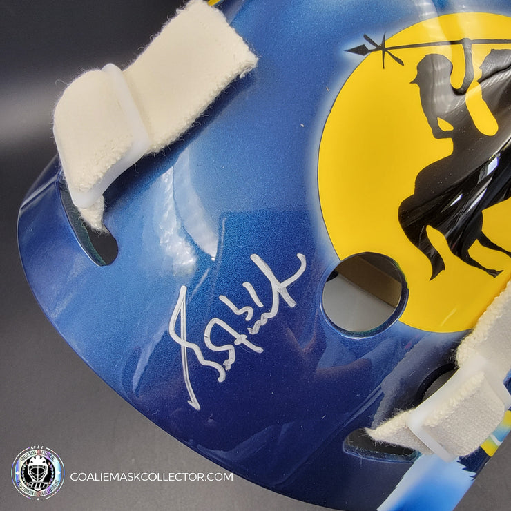 Grant Fuhr Signed Goalie Mask Buffalo Classic V1 Autographed Signature Edition