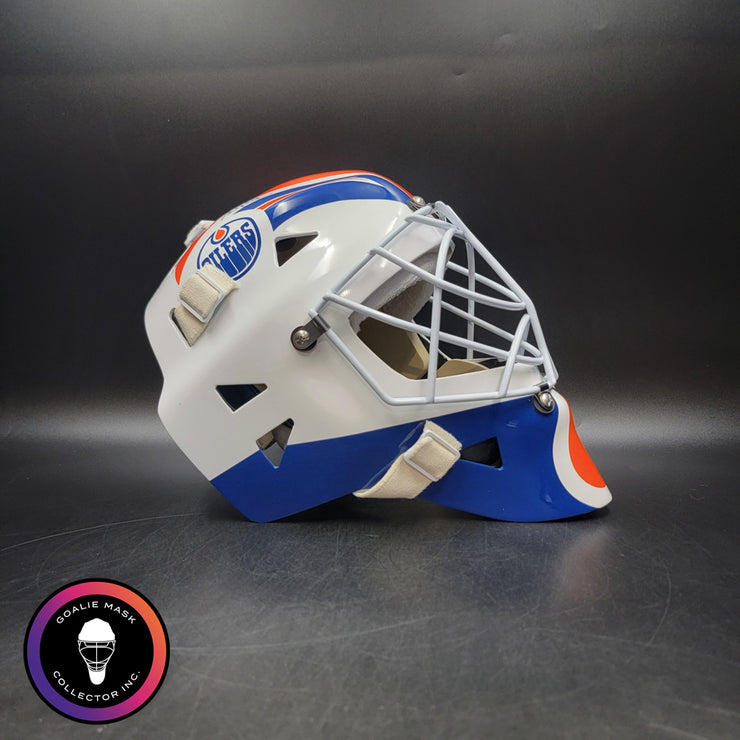 Grant Fuhr Signed Goalie Mask Edmonton Classic V1 1987 Signature Edition Autographed