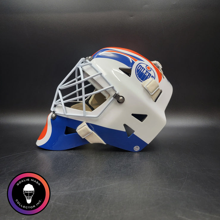 Grant Fuhr Signed Goalie Mask Edmonton Classic V1 1987 Signature Edition Autographed