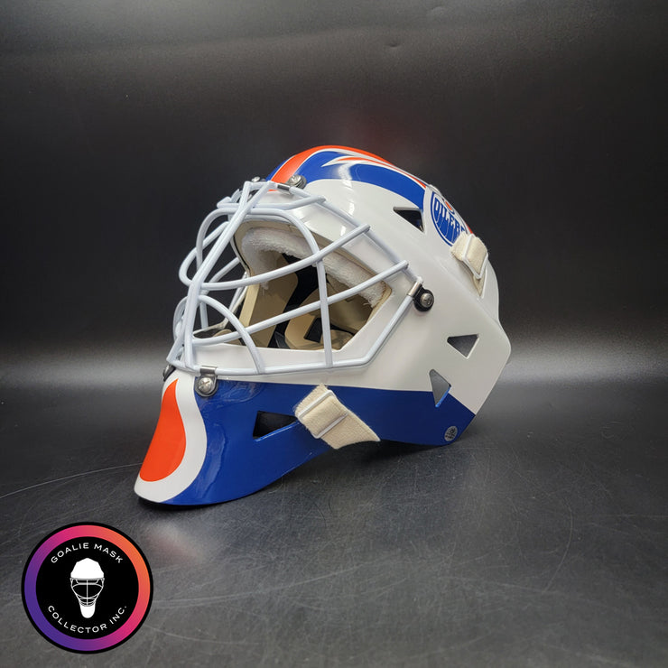 Grant Fuhr Signed Goalie Mask Edmonton Classic V1 1987 Signature Edition Autographed