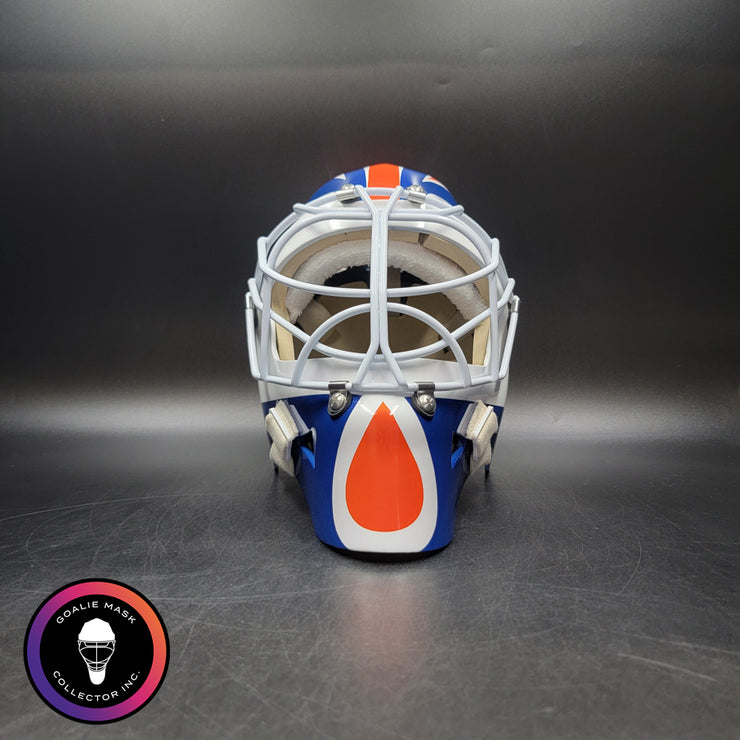Grant Fuhr Signed Goalie Mask Edmonton Classic V1 1987 Signature Edition Autographed