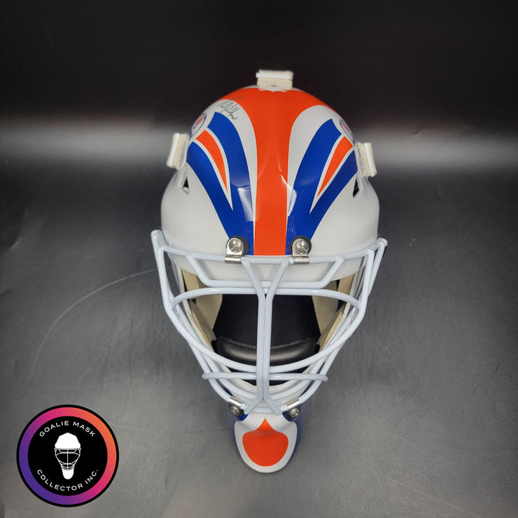 Grant Fuhr Signed Goalie Mask Edmonton Classic V1 1987 Signature Edition Autographed