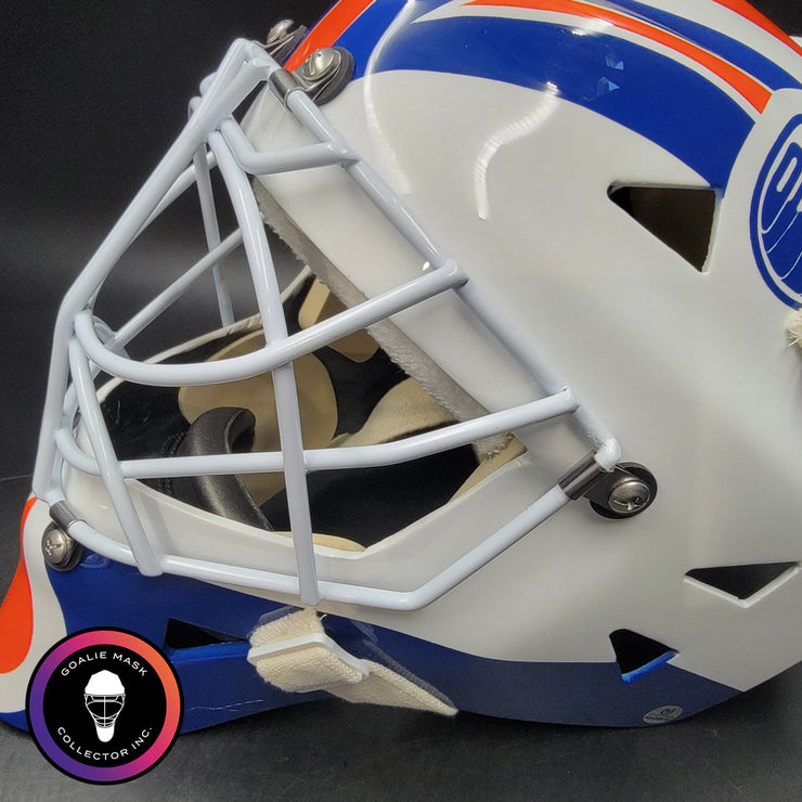 Grant Fuhr Signed Goalie Mask Edmonton Classic V1 1987 Signature Edition Autographed