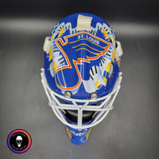 Grant Fuhr Signed Goalie Mask St. Louis V4 2000 Signature Edition Autographed Tribute