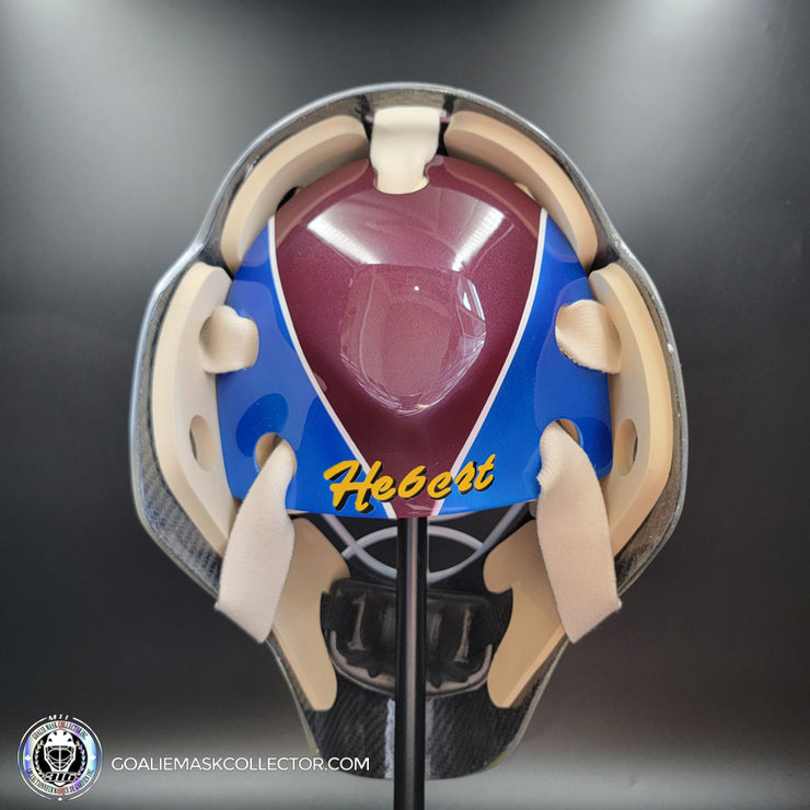 Guy Hebert Goalie Mask Unsigned Anaheim Tribute