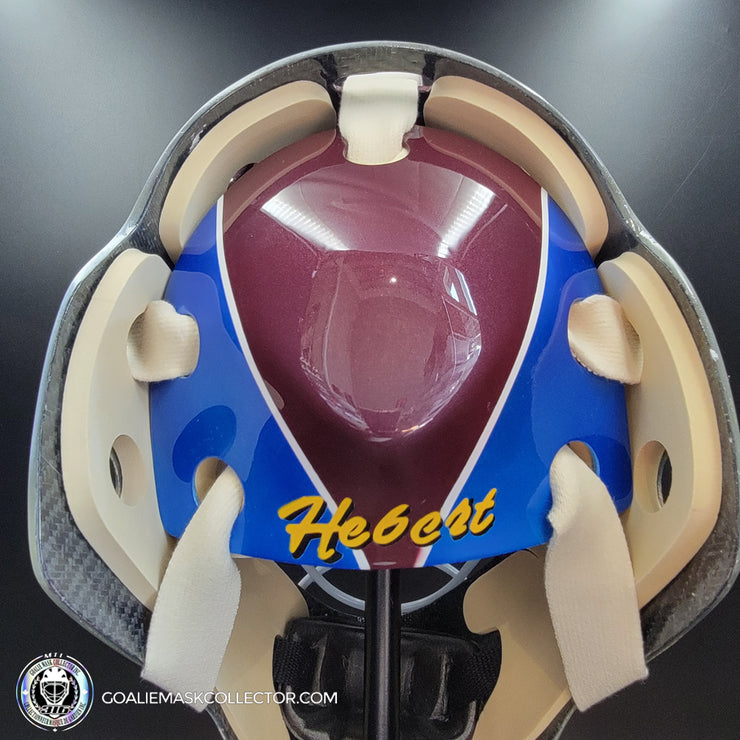 Guy Hebert Goalie Mask Unsigned Anaheim Tribute