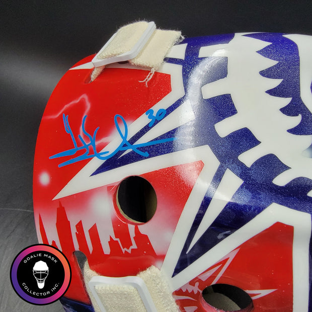 Henrik Lundqvist Signed Goalie Mask New York "Mike Richter 1994" Tribute Signature Edition Autographed by Lundqvist Tribute
